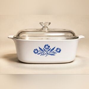 Rare Vintage 1970s Corningware Casserole Dish